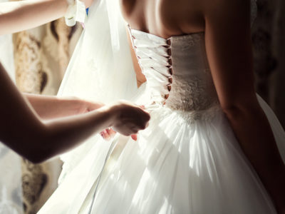 Bride Getting Ready